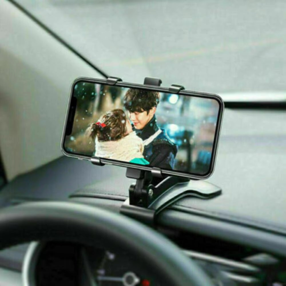 360 Clip Stand Cradle Windscreen Car Mobile Phone Holder Dashboard Mount GPS