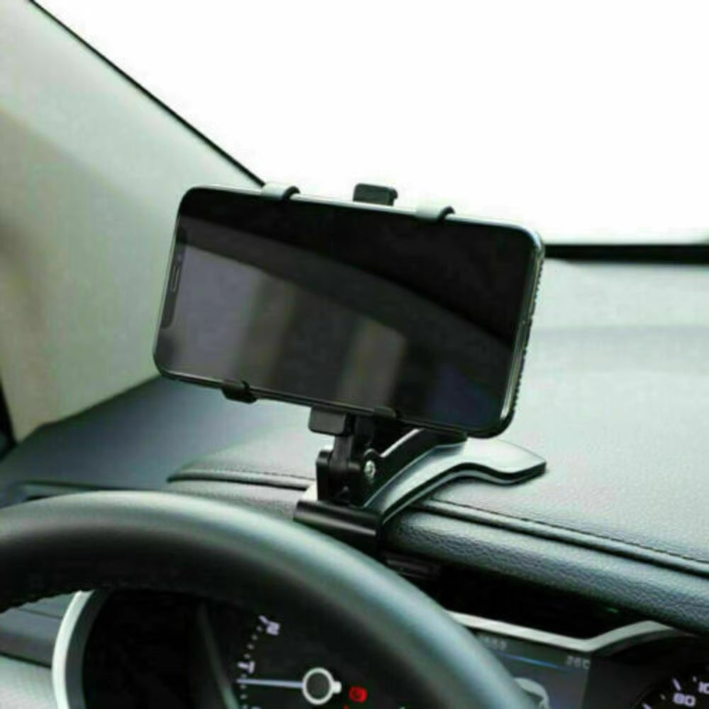360 Clip Stand Cradle Windscreen Car Mobile Phone Holder Dashboard Mount GPS