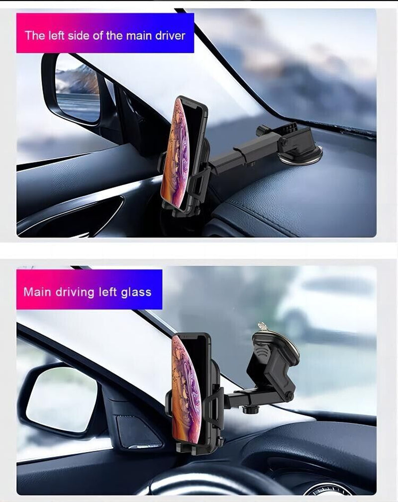 Universal Car Mobile Phone Holder Windscreen Dashboard GPS Stand Cradle UK